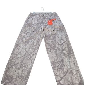 YoungLA Gray Camouflage Cargo Pants